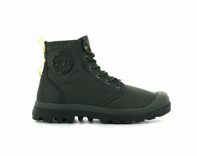 Botas Palladium PAMPA RECYCLE WATERPROOF+ 2 Hombre Verde Oliva | Uruguay-23507